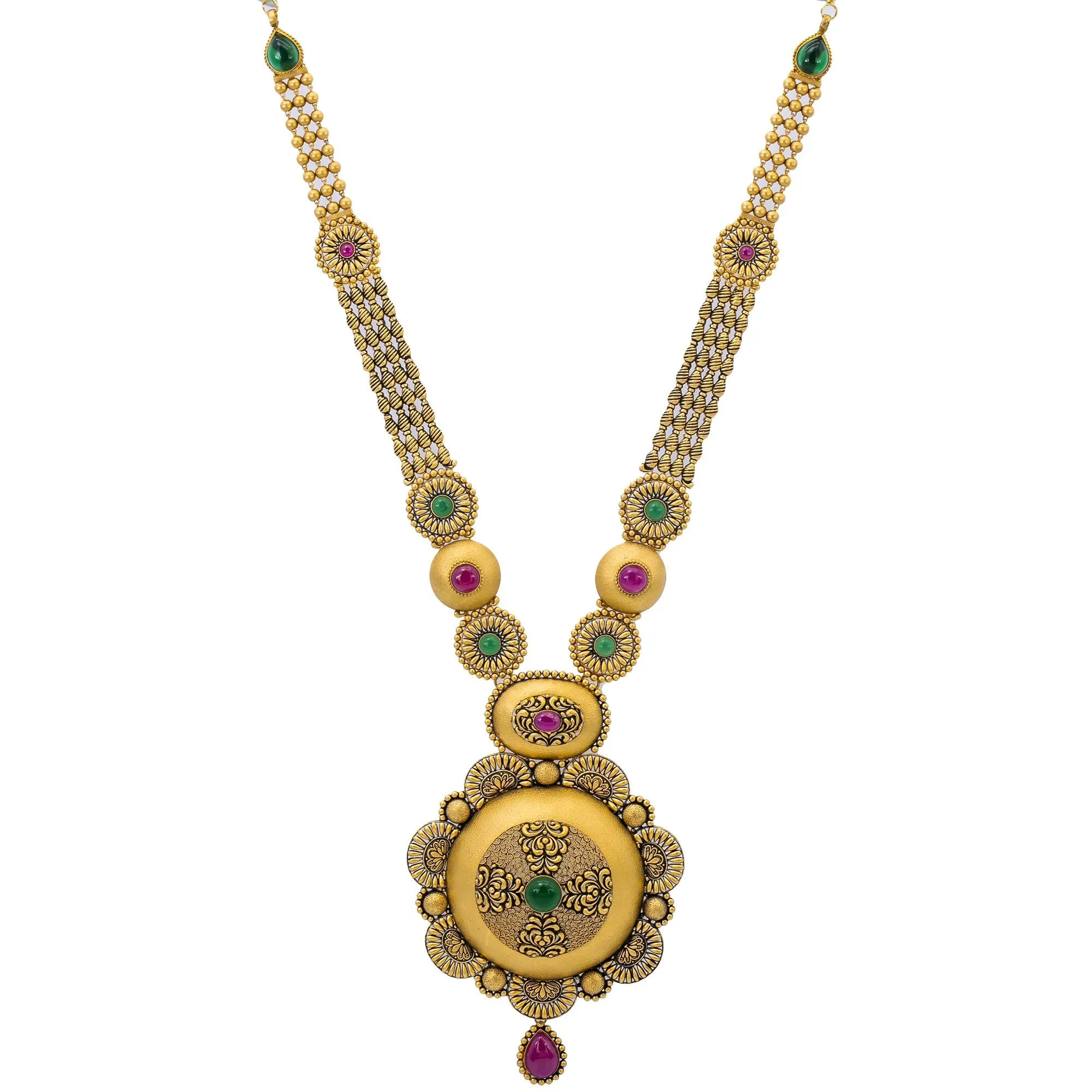 22K Gold Vasudha Jewelry Set
