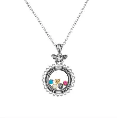 28-Inch Antique Silver Cable Chain Necklace