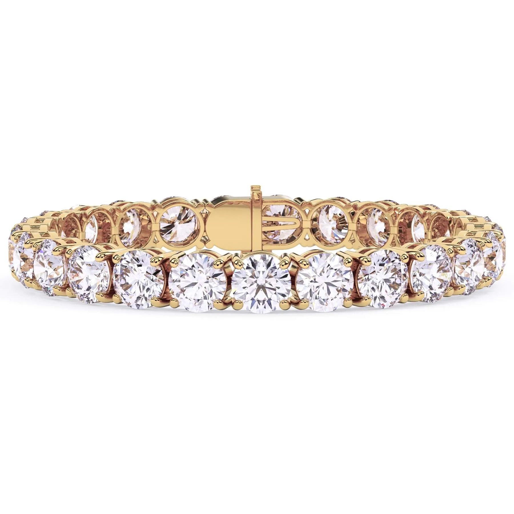 33 Carat Lab Grown Diamond Tennis Bracelet