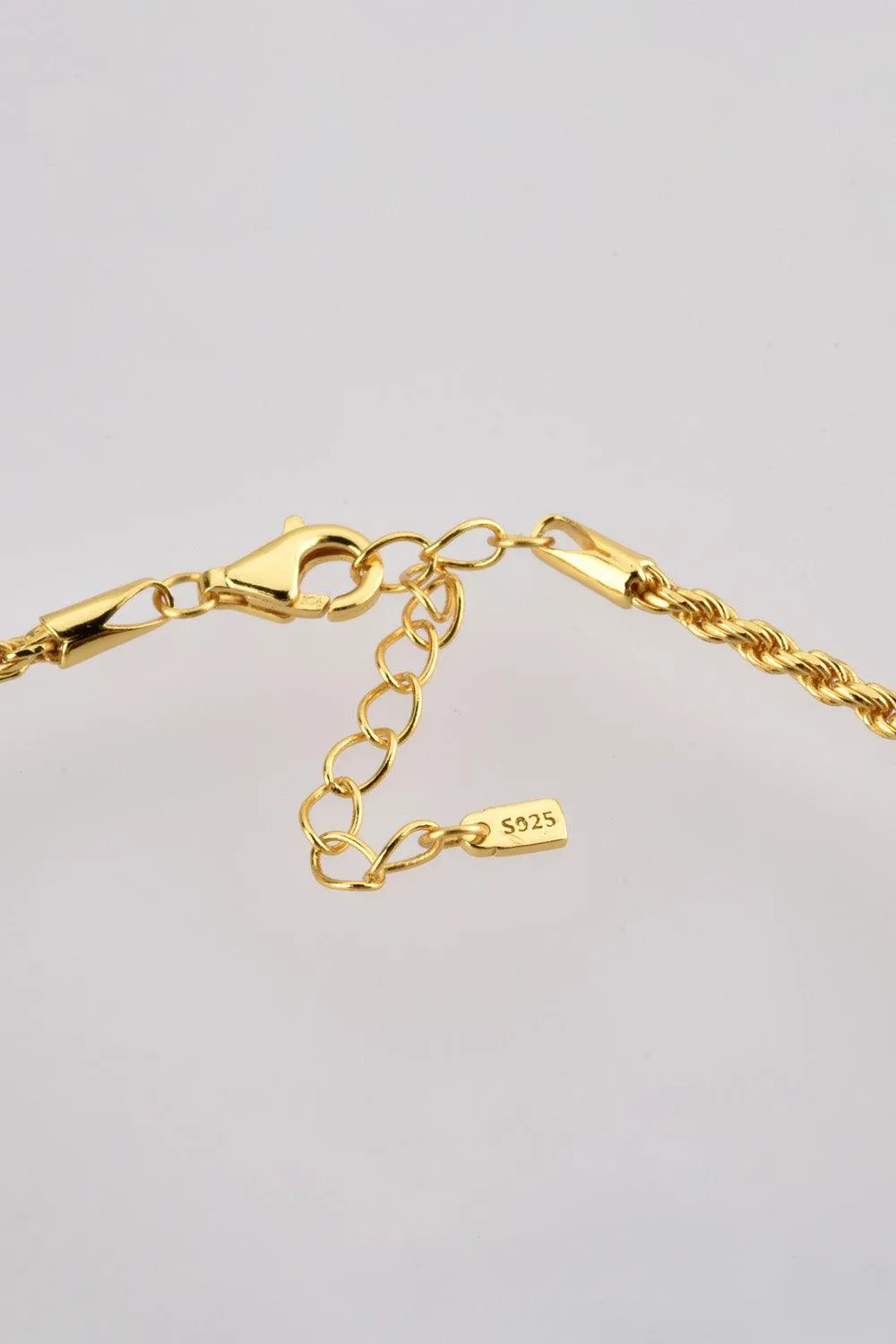 925 Sterling Silver Twisted Bracelet