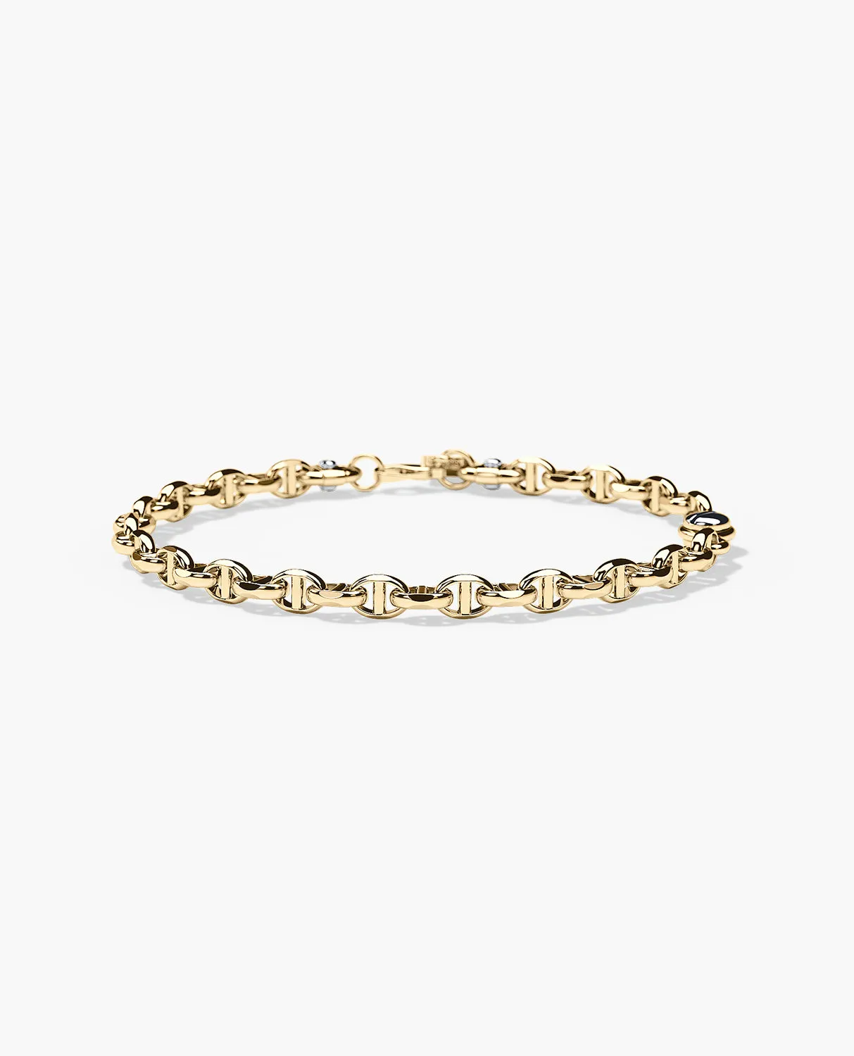 ANCHOR SOLID Bracelet in Gold