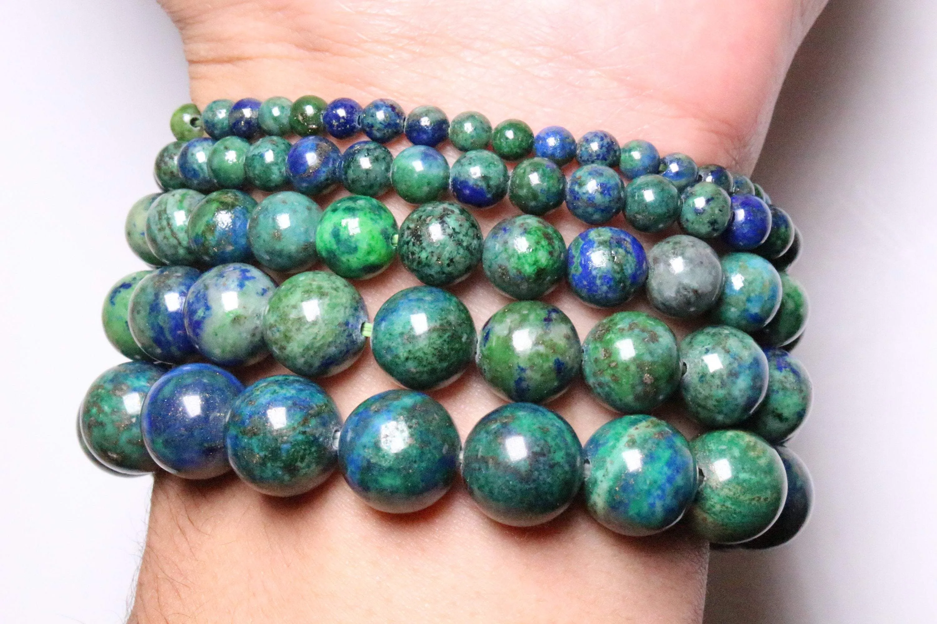 Bracelet Azurite Malachite A 