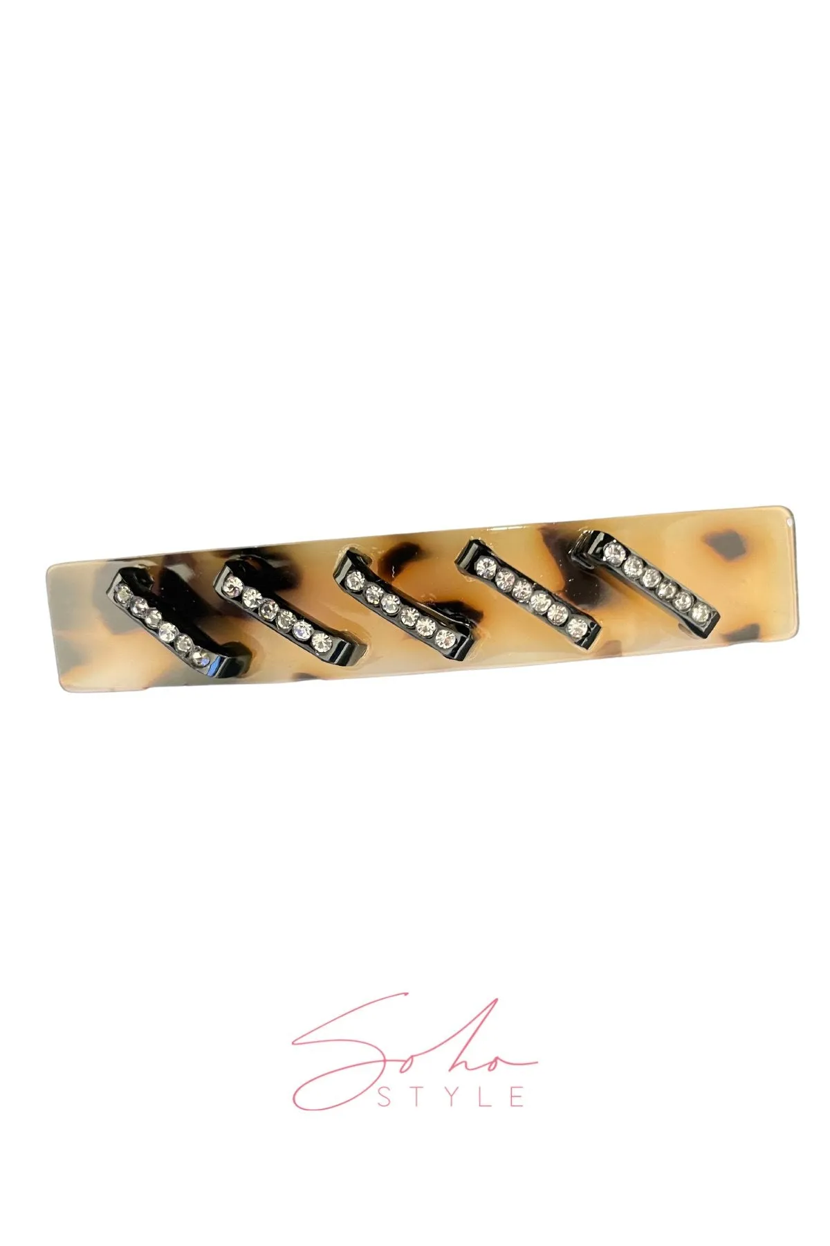 Cellulose #47- Small Marble Barrette