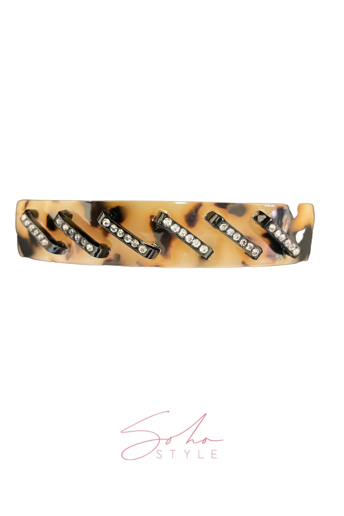 Cellulose #47- Small Marble Barrette