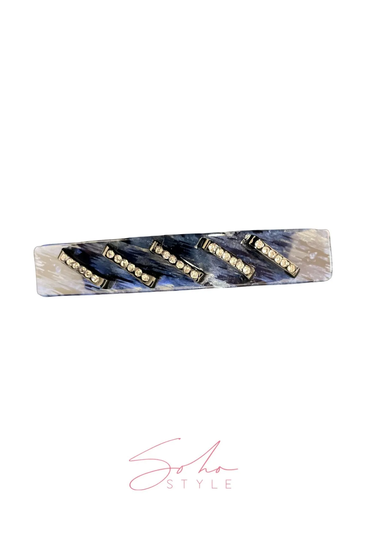 Cellulose #47- Small Marble Barrette