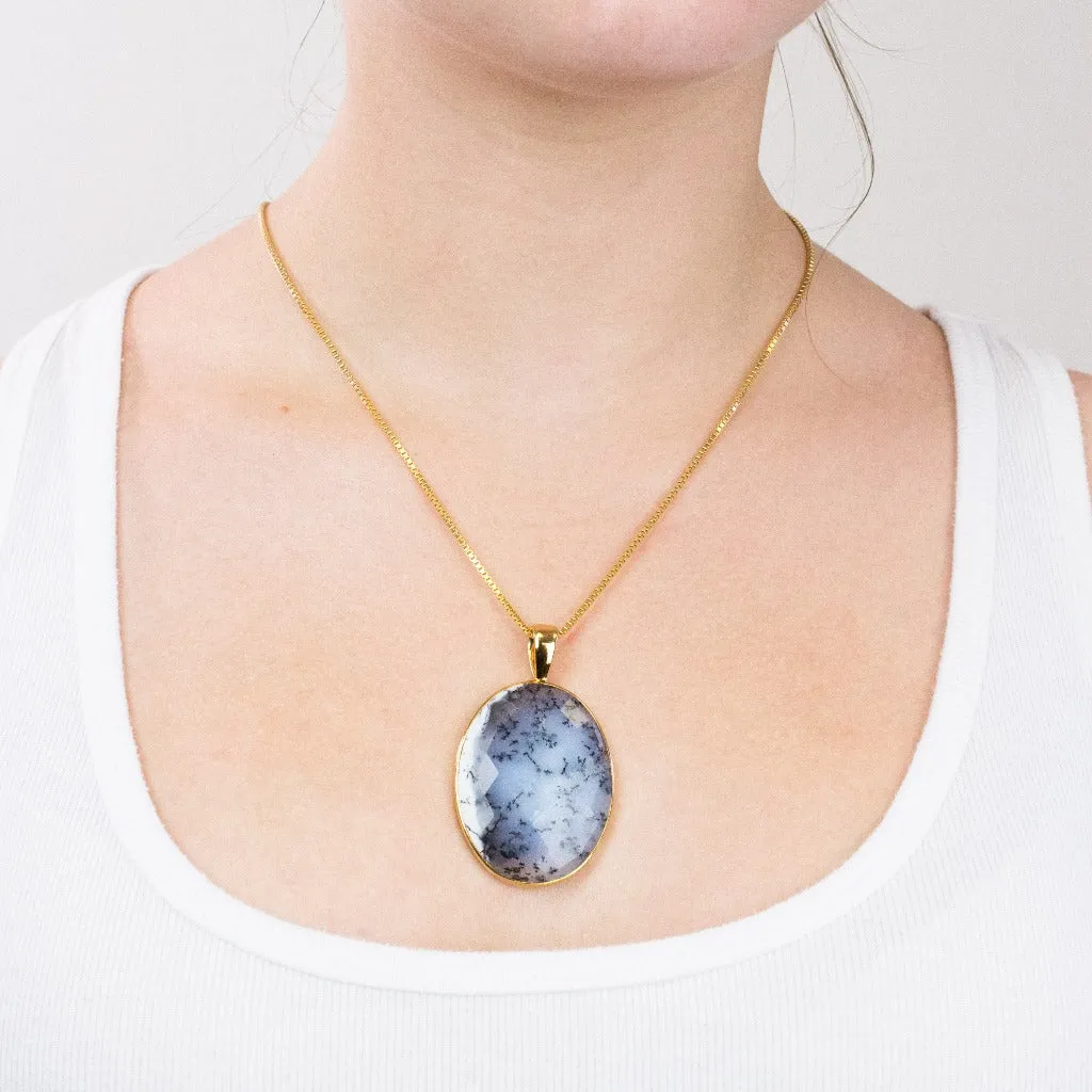 Dendritic Opal Necklace