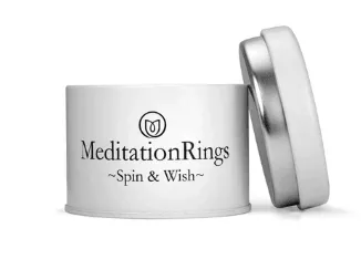 Dew Spinning Anxiety Ring