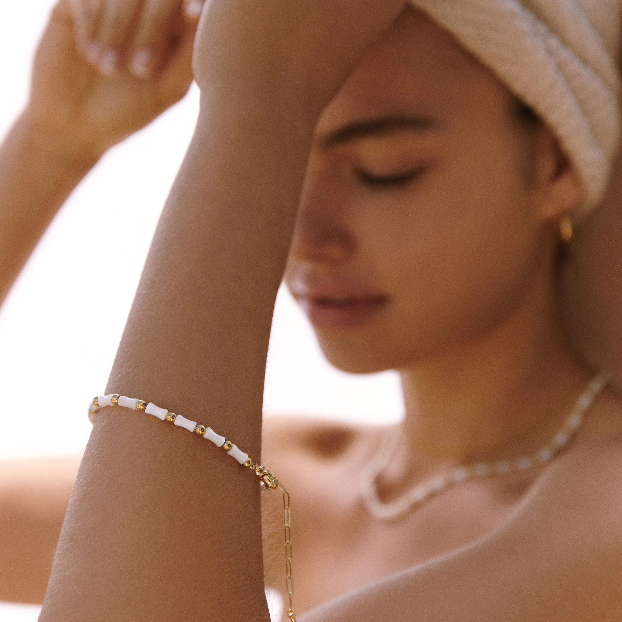 Elijah Bracelet - Mother of Pearl