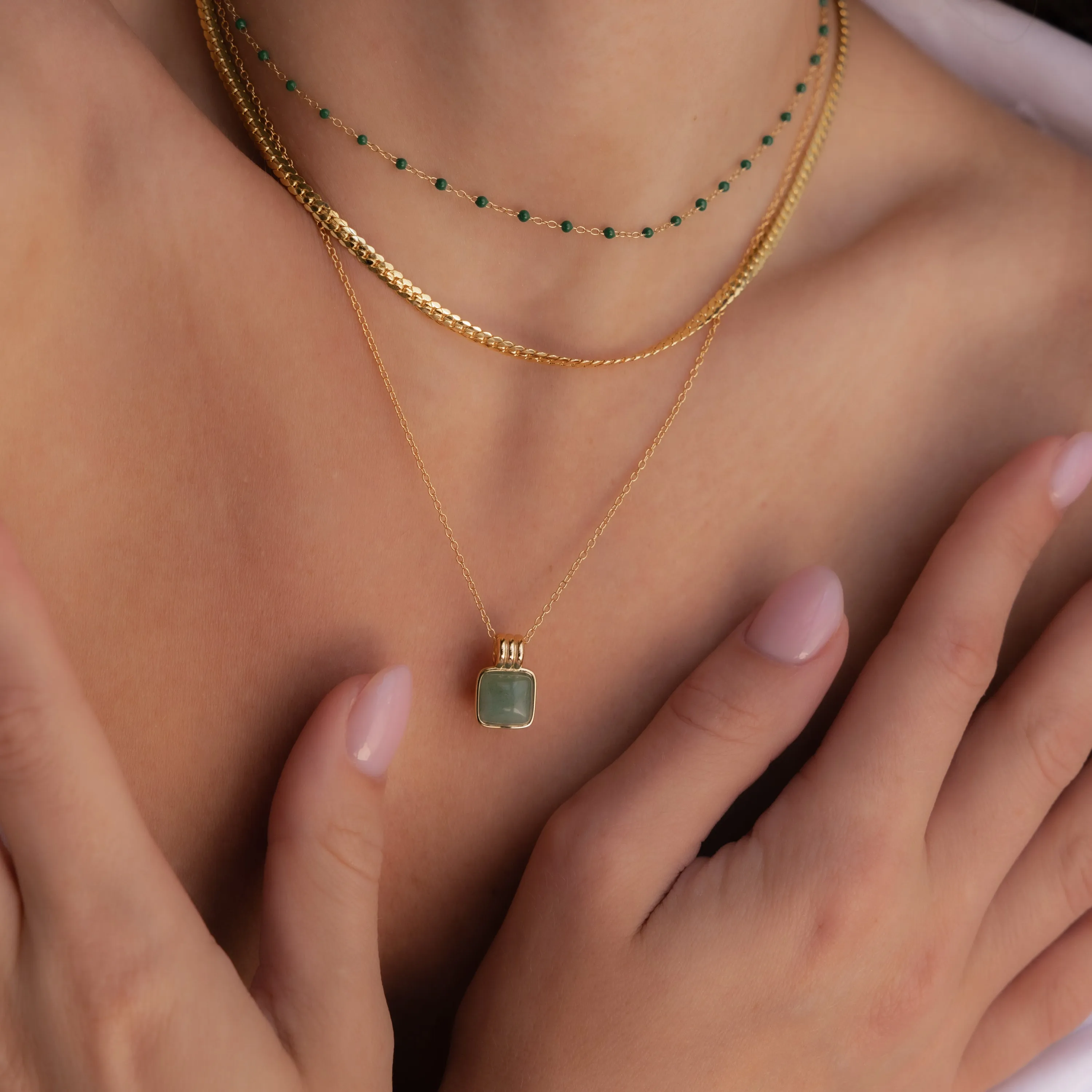 Evergreen Necklace Set