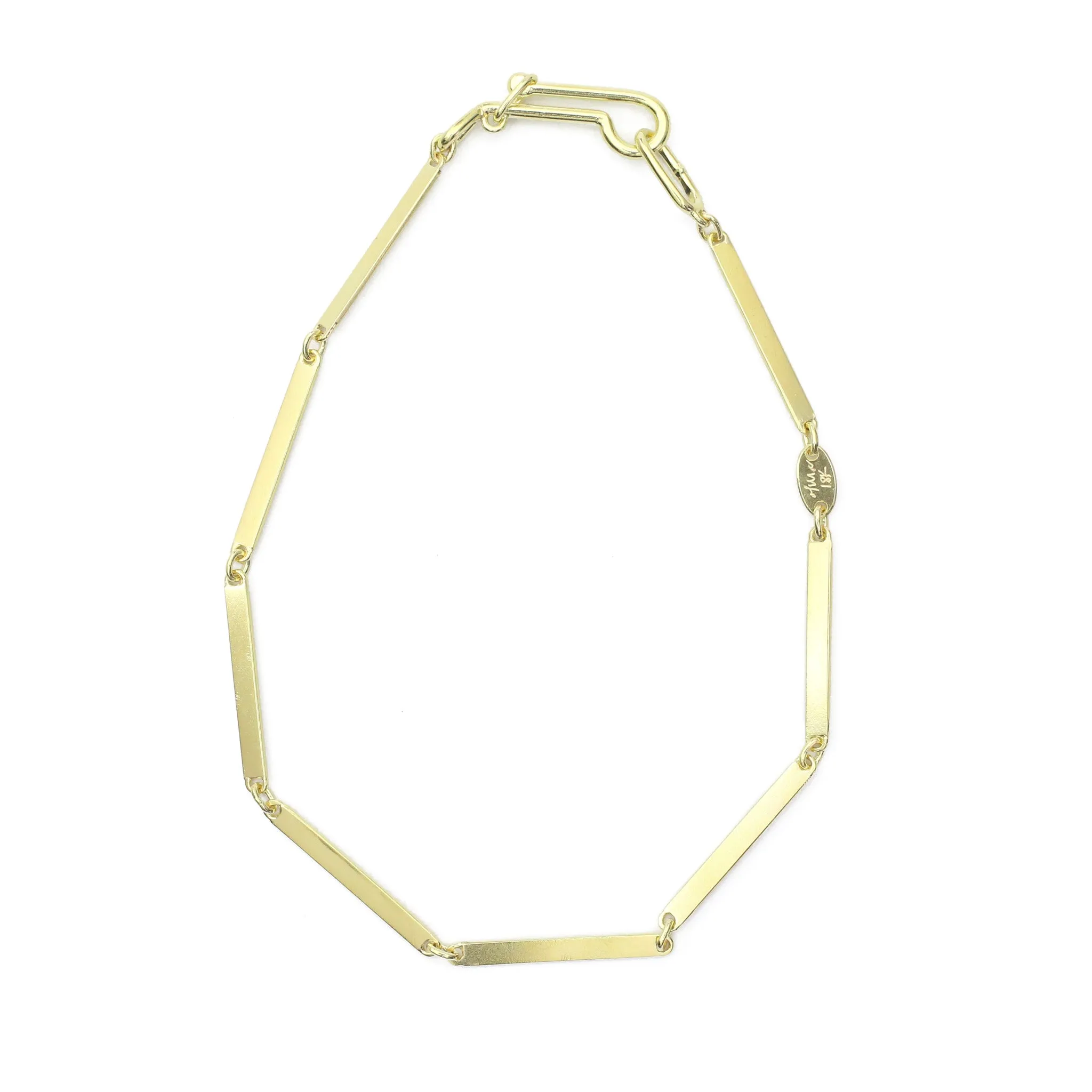 Flat Link Chain Bracelet