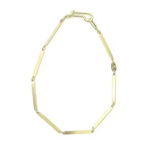Flat Link Chain Bracelet