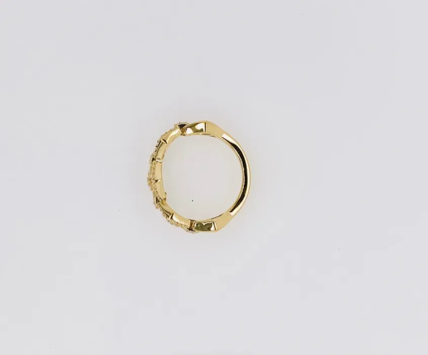 Flexible Links Diamond Ring