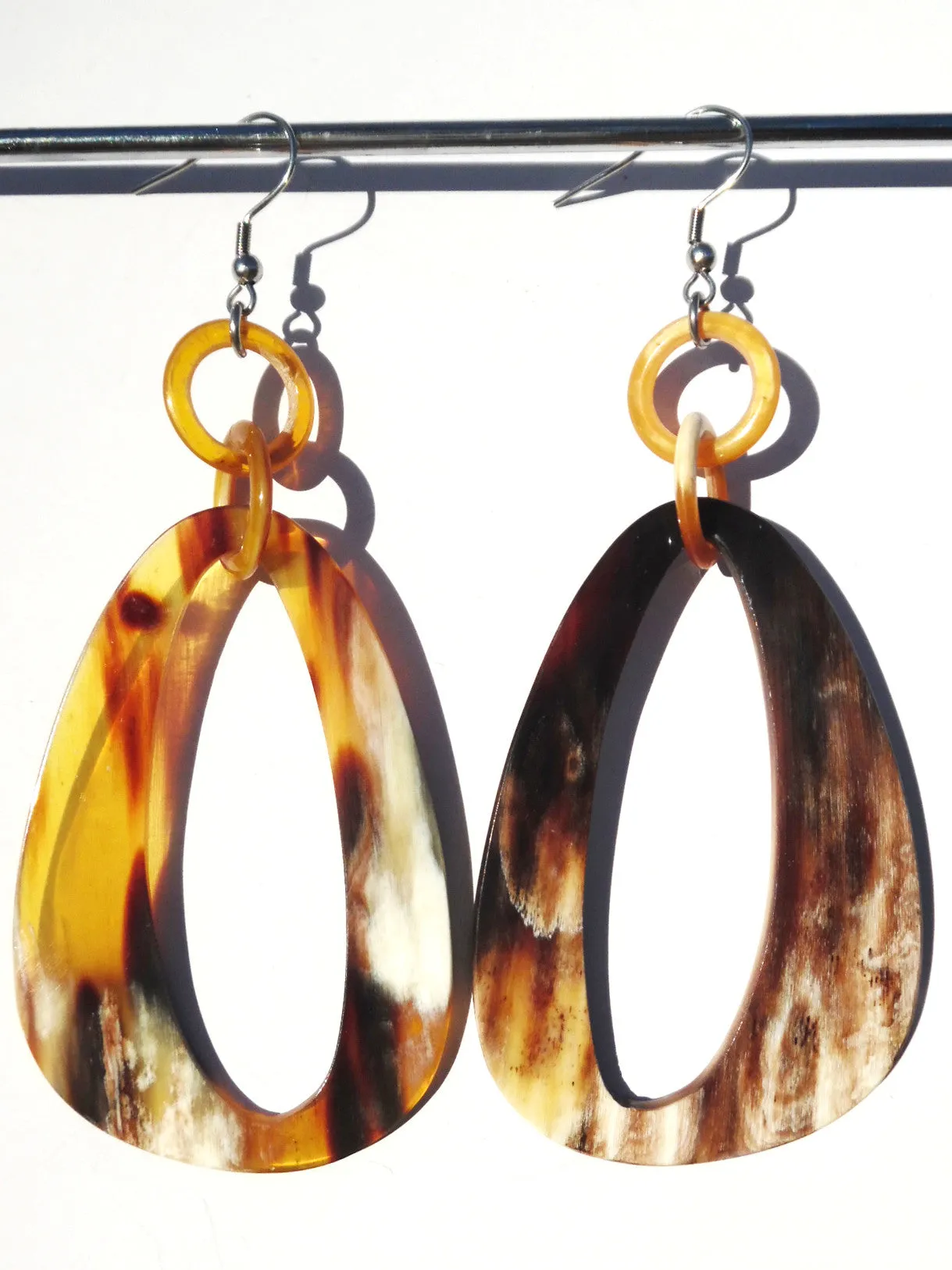 Horn Earrings Ellipse