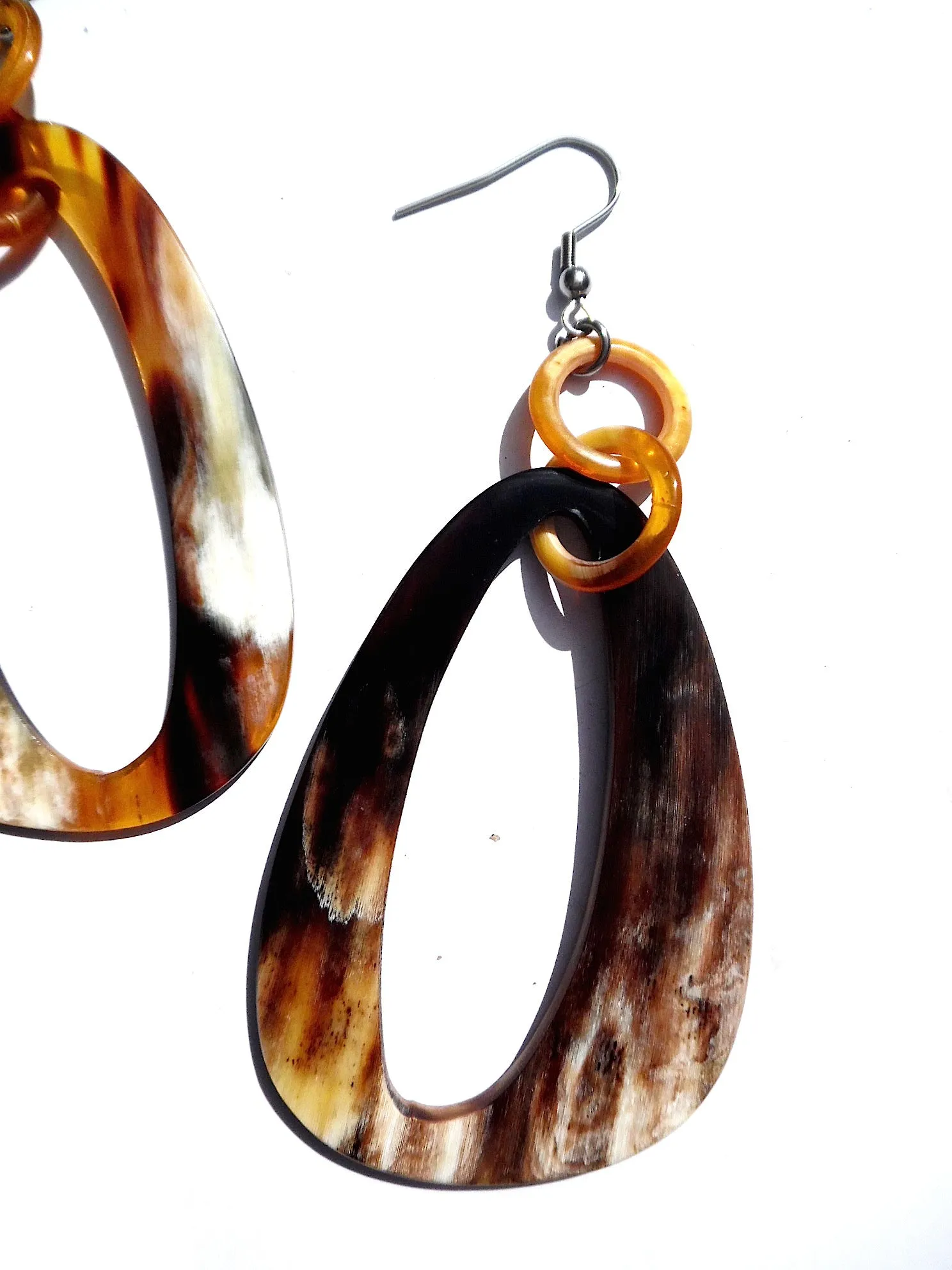 Horn Earrings Ellipse