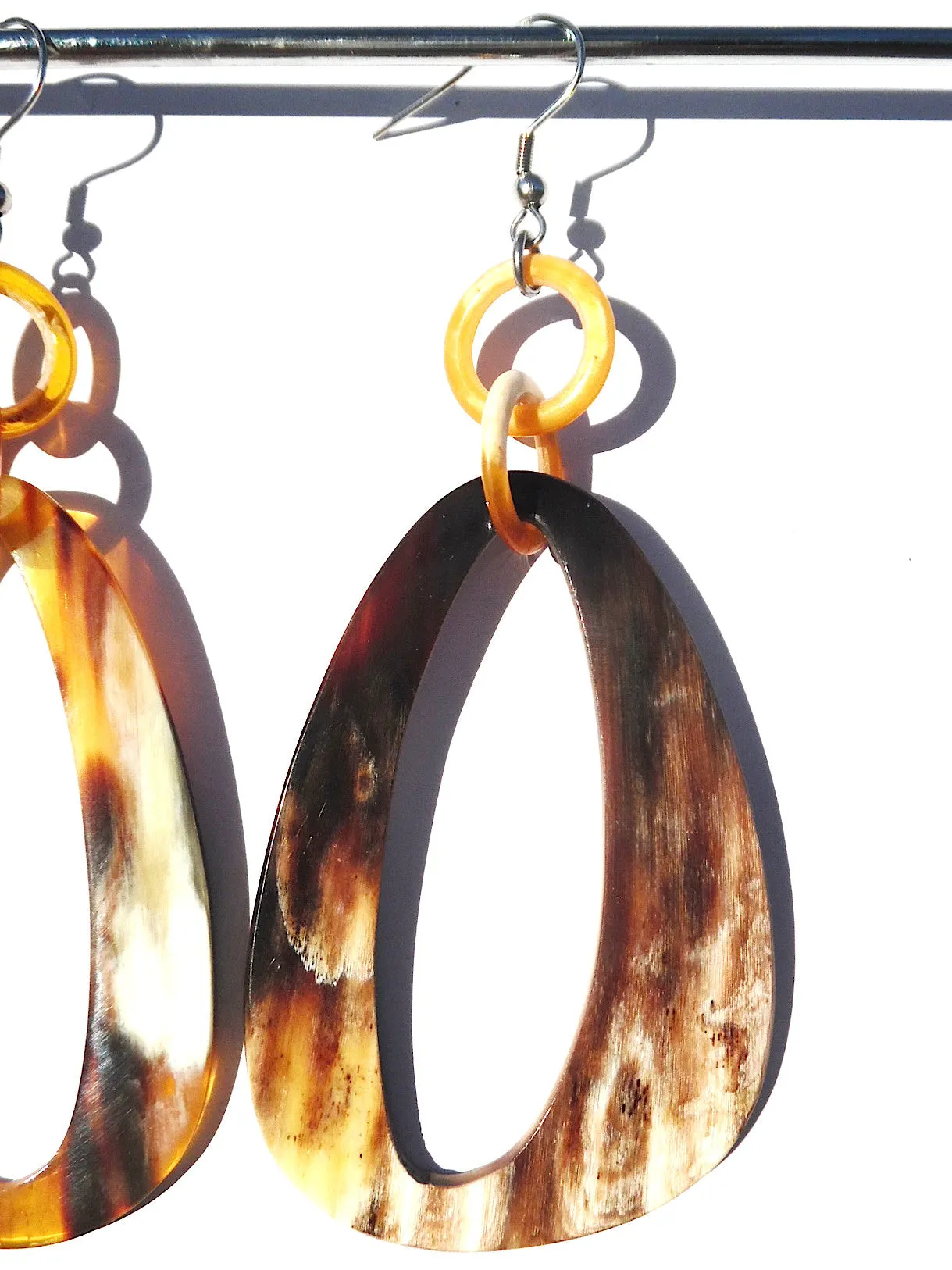 Horn Earrings Ellipse