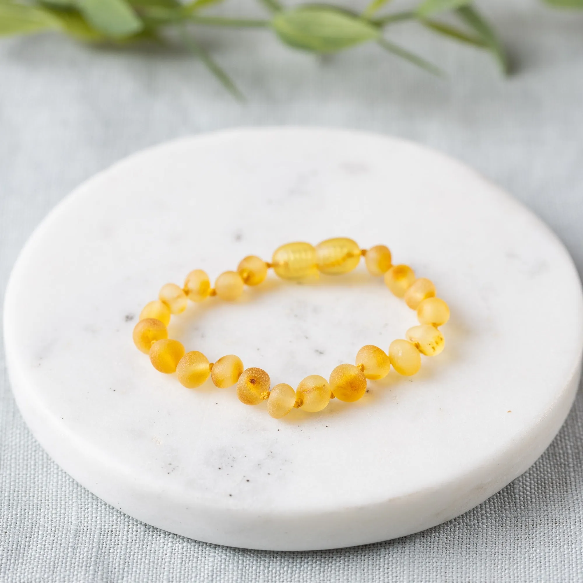 Kids | Raw Honey Baltic Amber Bracelet