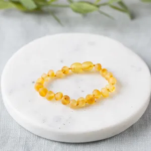 Kids | Raw Honey Baltic Amber Bracelet