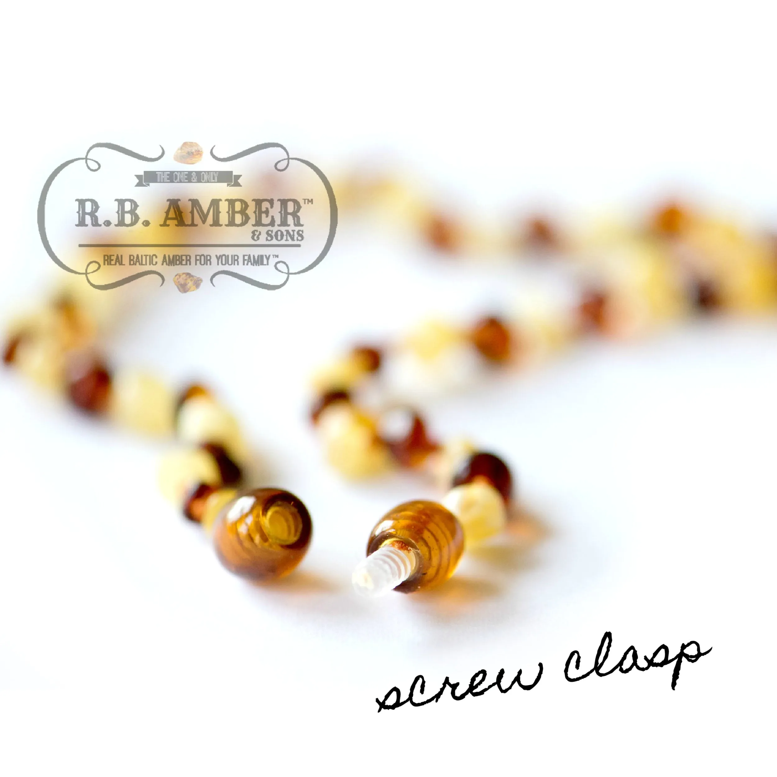 Kids | Raw Honey Baltic Amber Necklace
