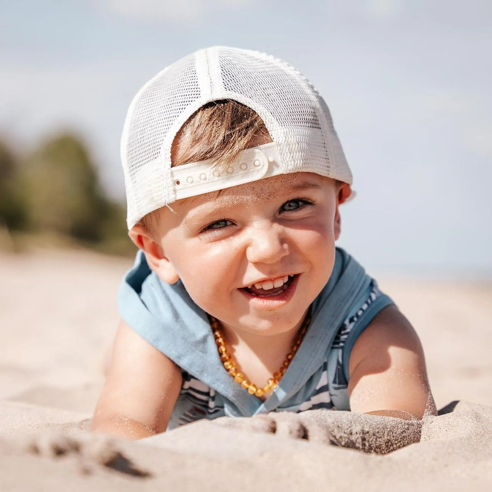 Kids | Raw Honey Baltic Amber Necklace