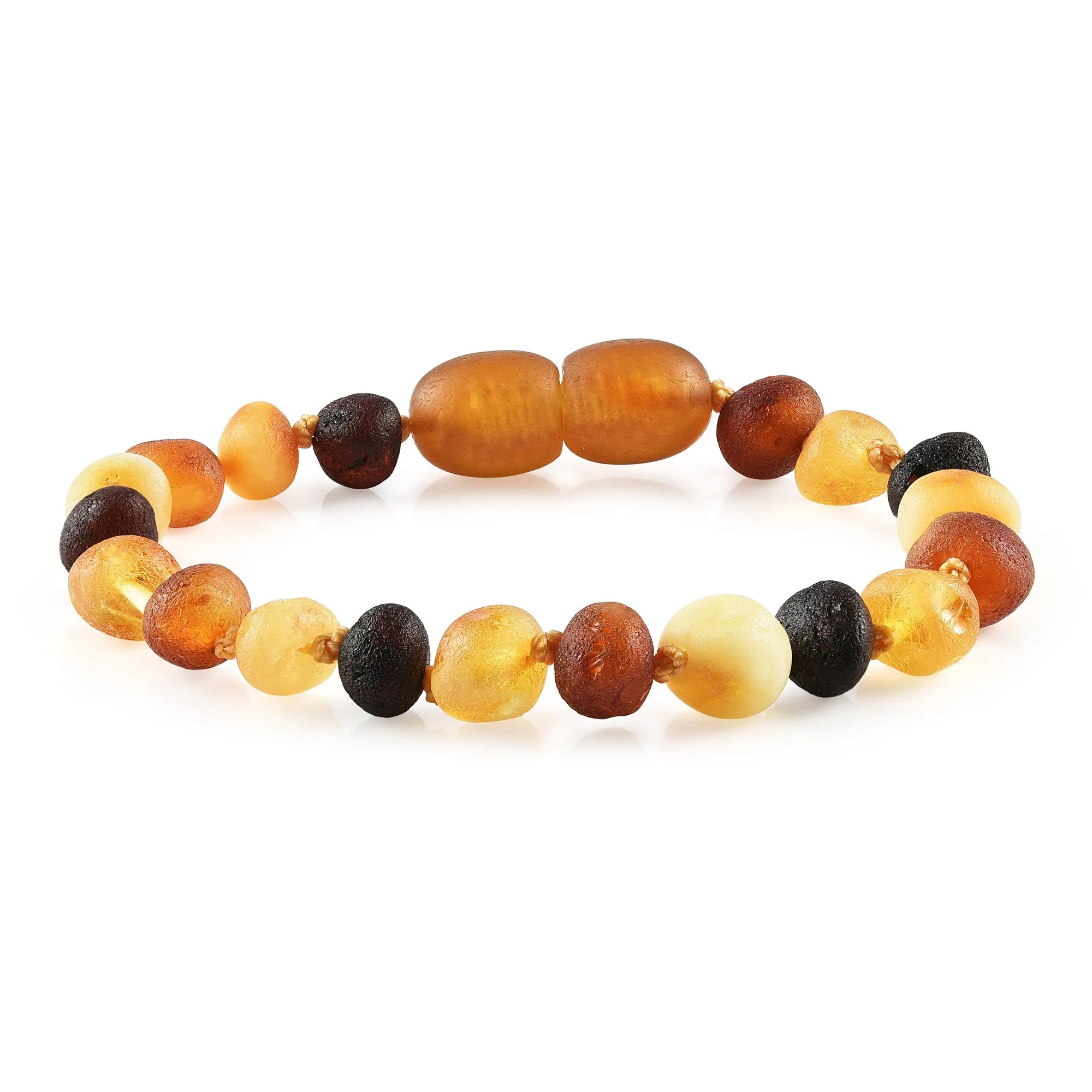 Kids | Raw Multi Baltic Amber Bracelet