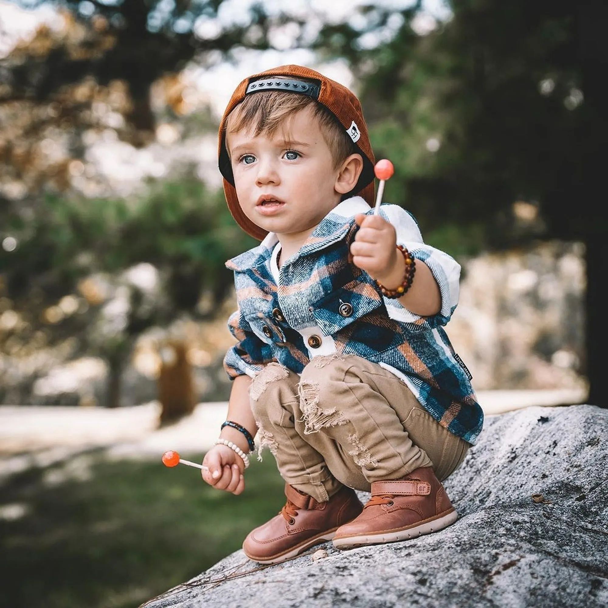 Kids | Raw Multi Baltic Amber Bracelet