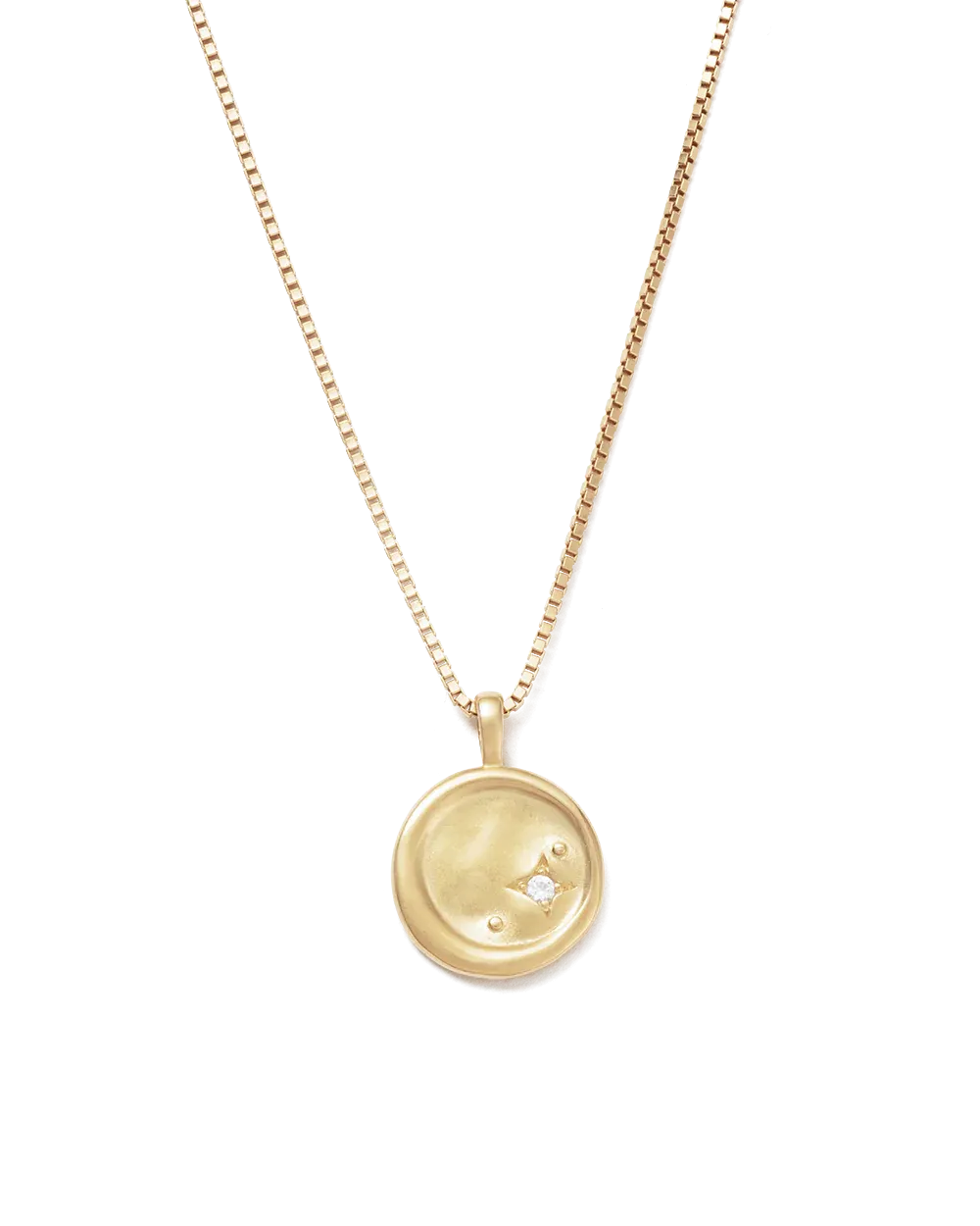 Kirstin Ash Moonrise Necklace, Gold