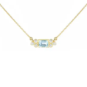 Madison Choker - Blue Topaz