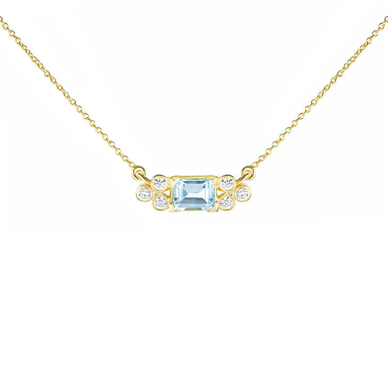 Madison Choker - Blue Topaz