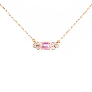 Madison Choker - Pink Topaz