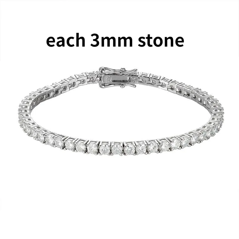 Moissanite Tennis Bracelet for Women