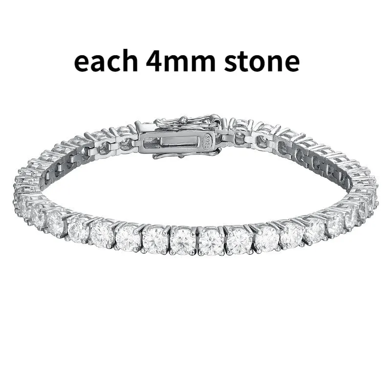 Moissanite Tennis Bracelet for Women