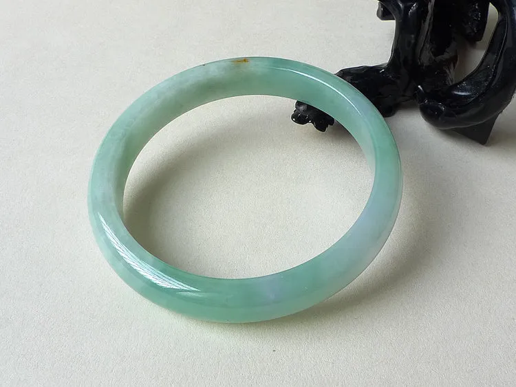 Natural Jade Bangle Jadeite Bangle Internal Diameter 58.5mm BER361