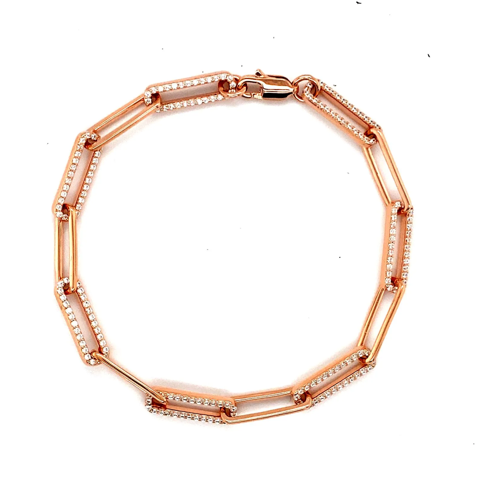 Paloma Paper Clip Anklet
