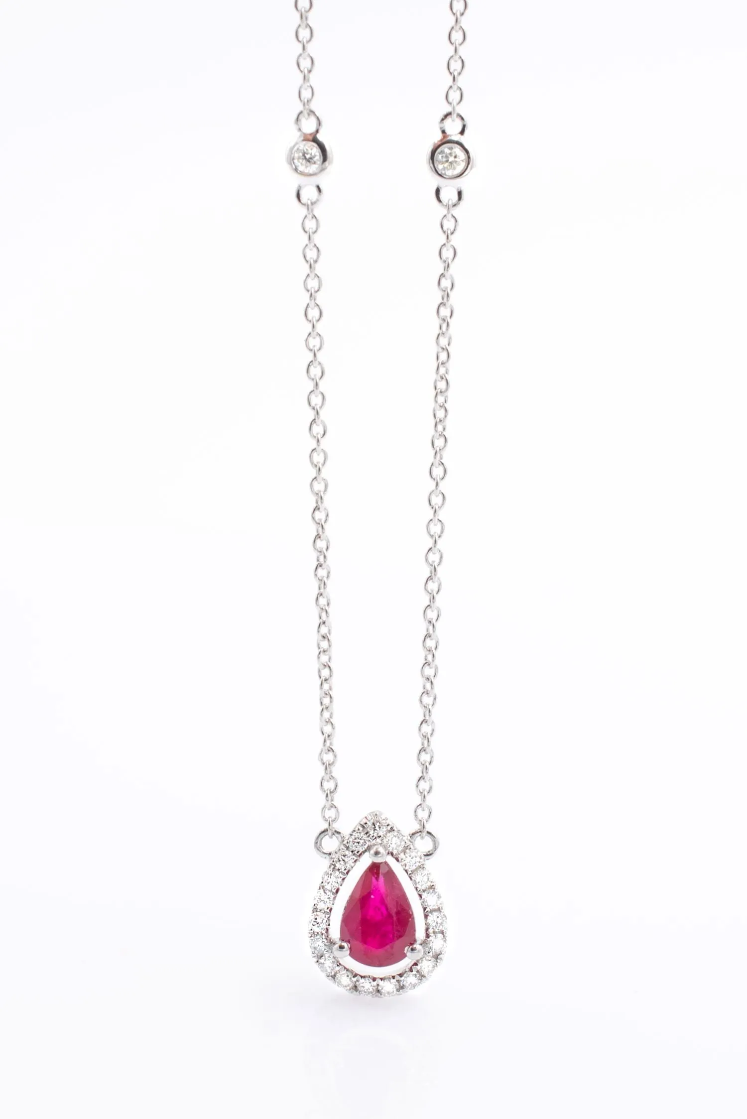Ruby and Diamond Necklace