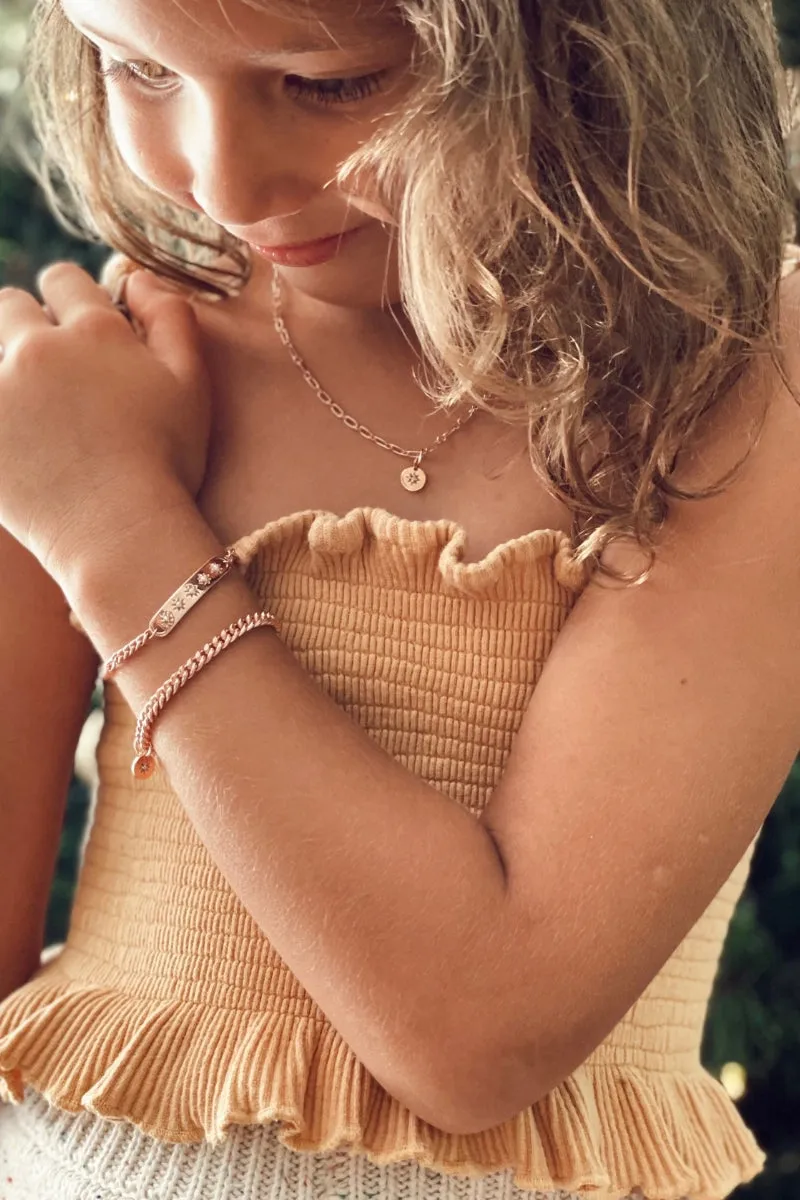 Single Pearl Bracelet - Rose Gold