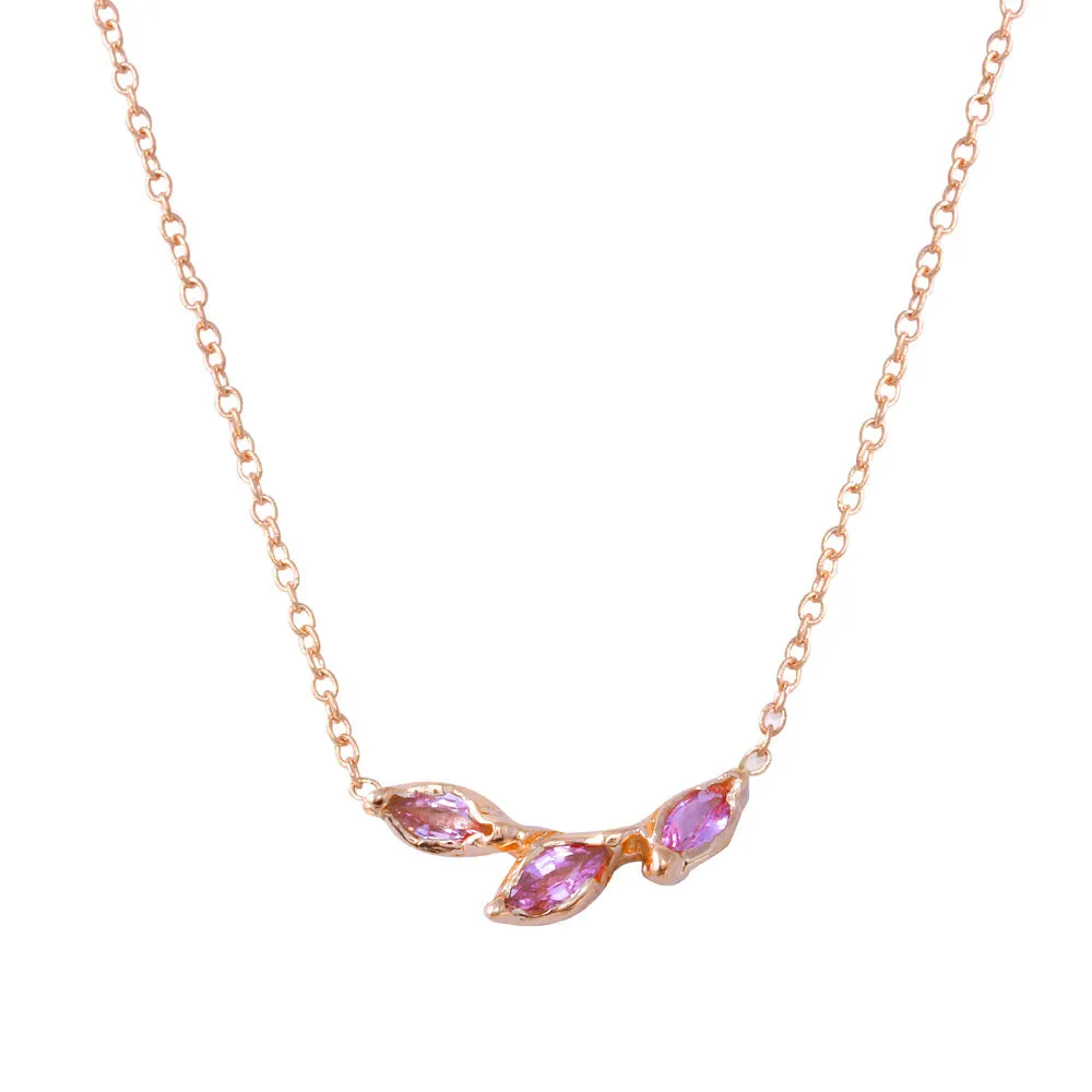 Three Petal Necklace