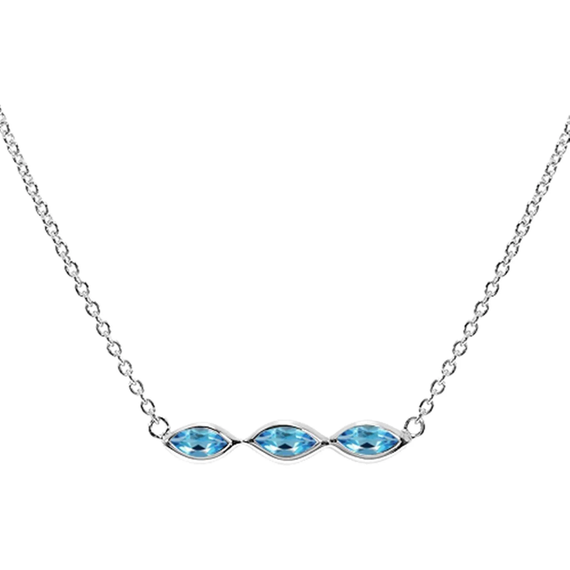 Unique & Co MK-994BT Women's Silver 925 Pendant Necklace